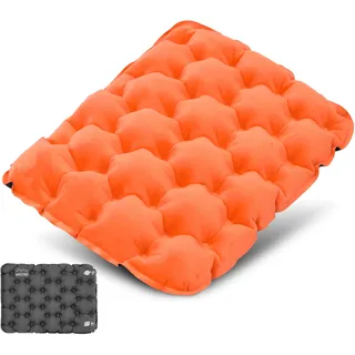 ONTYZZ Aufblasbares Sitzkissen Outdoor Wasserfest Faltbar Stadion Sitzpolster Flugzeug Sitzkissen für Unterwegs Boote Konzert Camping 41 cm x 33 cm x 5 cm