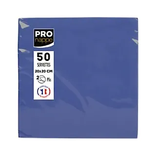 ProNappe Servietten marineblau 2-lagig 20,0 x 20,0 cm, 50 St.