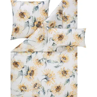 Estella LyocellTM Lyocell Bettwäsche Sandra gelb 135x200 cm + 80x80 cm + 40x80 cm - Gelb