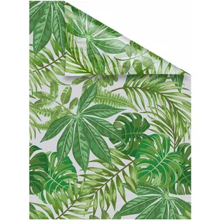 Fensterfolie LICHTBLICK ORIGINAL "Blätter" Gr. 2, grün, B:50cm L:100cm, PVC, Fensterfolien, Fensterfolie