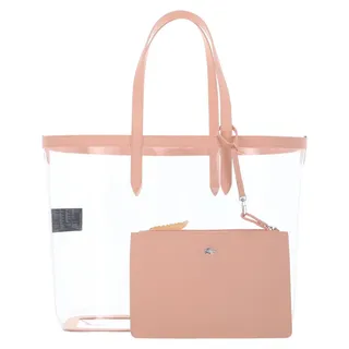 LACOSTE Shopper Anna Seasonal Shopping Bag Miami transparent - Transparent