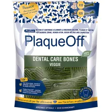 Bild von Proden Plaqueoff Dental Care Bones Veggie Leckerli/Kekse, 485 g