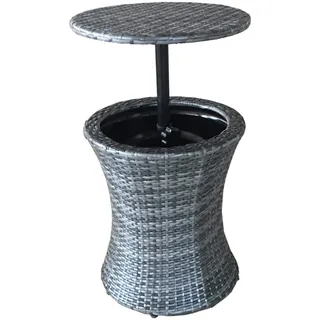 Garden Pleasure MUMBAI Gartentisch Ø 45 x 55 cm Dunkelgrau