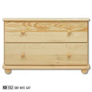 Kommode Sideboard Echtholz Neu Anrichte JVmoebel - Beige