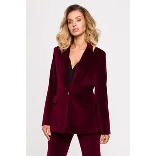 Made of Emotion Damen-Blazer Reling M643 kastanienbraun S - Braun