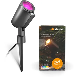 Steinel Außenstrahler Aluminium 7,9 W inkl. Bewegungsmelder weiß
