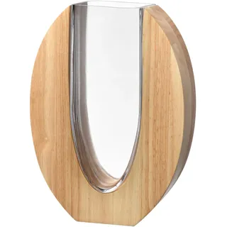 LEONARDO »Vase Legno braun,