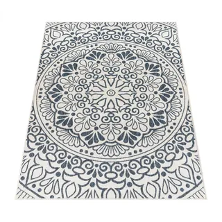 Paco Home Coco 205 Outdoor-Teppich 80 x 200 cm Blau
