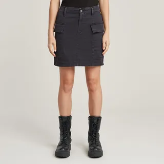 G-STAR Minirock »Cargo Mini Skirt« mit aufgesetzten Taschen, blau