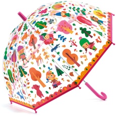 Bild Regenschirm Wald, Zubehör, Unisex, mehrfarbig (mehrfarbig), einzigartig
