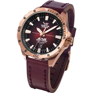 VOSTOK Europe Almaz Herrenuhr Automatik mit Lederband 320B679
