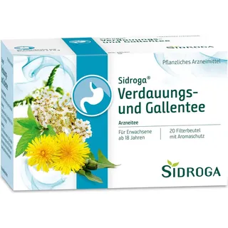 Sidroga Verdauungs- und Gallentee 20 St.