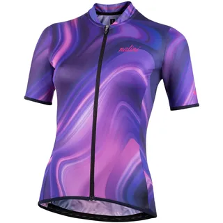 NALINI 03115601100C000.10 New TURIN2006 Damen Sweatshirt BLAU SCHATTIERTES LILA XXL