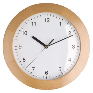TFA Funkwanduhr 31,00 cm 98.1065 weiß
