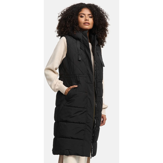 Steppweste MARIKOO "Marikoo Narikaa Damen Winterweste N018", Damen, Gr. S, schwarz, Obermaterial: 100% Polyester PES., Westen Steppweste