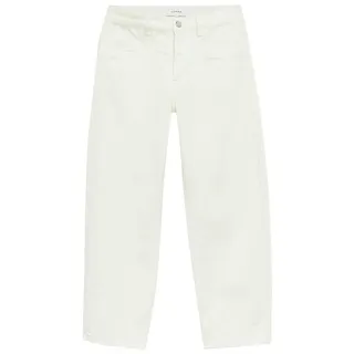 Comma, Comma Weiße Barrel-Leg-Denim im relaxed fit