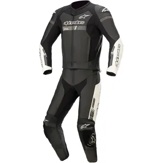 Alpinestars GP Force Chaser, Lederkombi 2tlg. - Schwarz/Weiß - 54