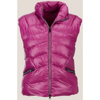 Kurzweste MADELEINE "Steppweste Wattierte Steppweste", Damen, Gr. 38, pink (magenta), Obermaterial: 100% Polyamid PA., Modern, normal, Westen Kurzweste