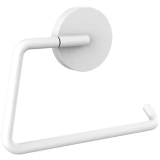 emco round Toilettenpapierhalter ohne Deckel, beweglich, 430013900, Farbe: weiß