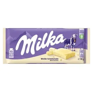MILKA Weiße Schokoladentafel 90 g