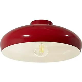 Deckenlampe Rot I Androa I Metall Lampe - Rot