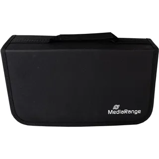 MediaRange Archivierungsmappe für 96 Discs, Nylon, schwarz