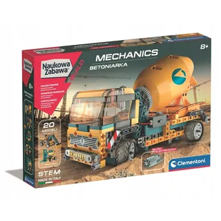 CLEMENTONI Mechanik Labor Wissenschaftlicher Betonmischer 128-tlg. 50807