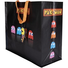 Bild Pac-Man Shopping Bag BLACK Schwarz.