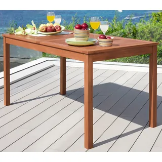 Merxx Montana Gartentisch 150 x 80 x 76 cm Braun