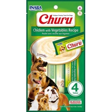 Bild von Churu Chicken with vegetables 4x14g Huhn mit Gemüse, für Hunde