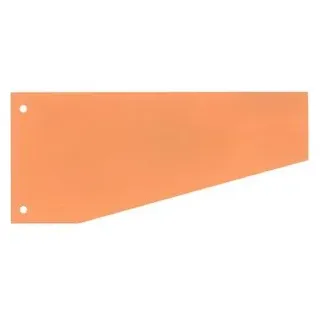 Wekre Trennstreifen Trapez orange, 190 g/qm Karton, 100 St.