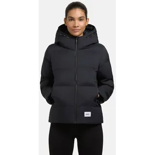 khujo Damen Winterjacke warme Steppjacke mit hohem Kragen und großer Kapuze Liev-YM Dark Navy Gr. S - S