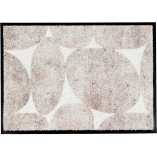 Schöner Wohnen Fußmatte »Miami« Steine 67 cm x 100 cm Beige