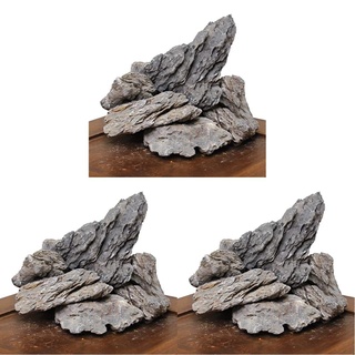 Amtra Rock Dragon Stone - Aquarium Deko Natur Kalkstein 1 KG. (Packung mit 3)