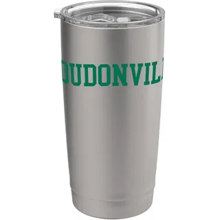 Loudonville NY Siena College Vintage Home Graphic Doppelwandiger Edelstahl-Thermobecher
