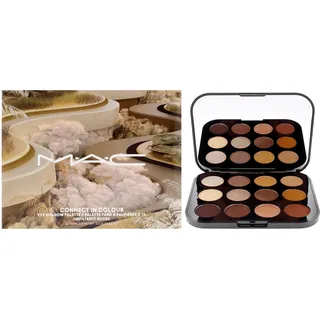 MAC Connect In Colour Eye Shadow Palette 12 shades Lidschattenpalette Farbton Unfiltered Nudes 12,2 g