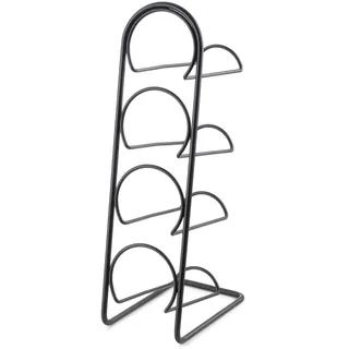Compactor Weinregal, Schwarz, 21 x 12 x 43,5 cm