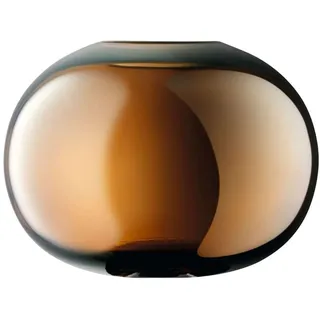 LSA International Epoque Vase H18cm Bernstein/Lüster, Orange