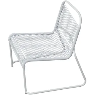 JAN KURTZ Fiam Lido Loungesessel 64 x 64 x 72 cm grau/weiß 2 St.