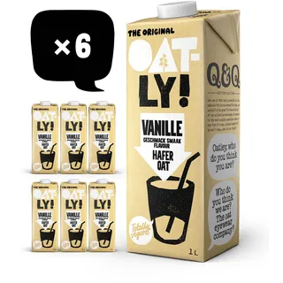 Oatly Haferdrink Vanille 1L (6er-Pack)