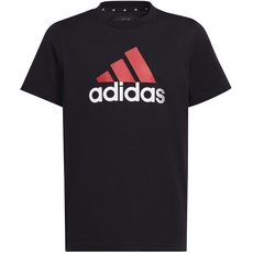 Bild U BL 2 Tee, T-Shirt, Kinder - schwarz mit rotem Logo, 152cm 11-12A