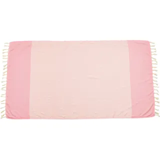 Done. Lounge Diamond Plaid 100 x 180 cm Pink/Beige