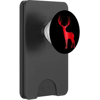 Hirsch Chalet Geweih Retro Hirschgeweih Vintage Souvenir PopSockets PopWallet für MagSafe