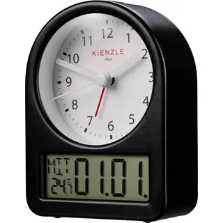 KIENZLE Retro Wecker - Schwarz