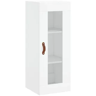 vidaXL Wandschrank Weiß 34,5x34x90 cm