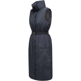Longweste NAVAHOO "Longweste Abendlied XIV", Damen, Gr. L, blau (navy), Obermaterial: 100% Polyester Pol. recyc..  Futter: 100% Polyester Pol. recyc.. 100% Polyester Pol. recyc.., Westen Longweste