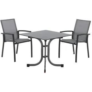 Siena Garden Velia Set 3-tlg. Grau