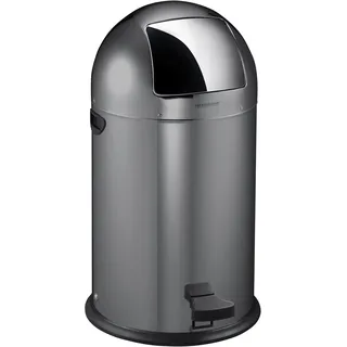 Fackelmann Pedal-Abfallsammler 33 l Dunkelgrau