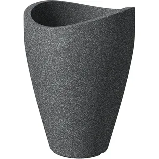 Scheurich Wave Globe High Ø 50,5 x 67 cm Schwarz-Granit
