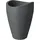 Wave Globe High Ø 50,5 x 67 cm Schwarz-Granit
